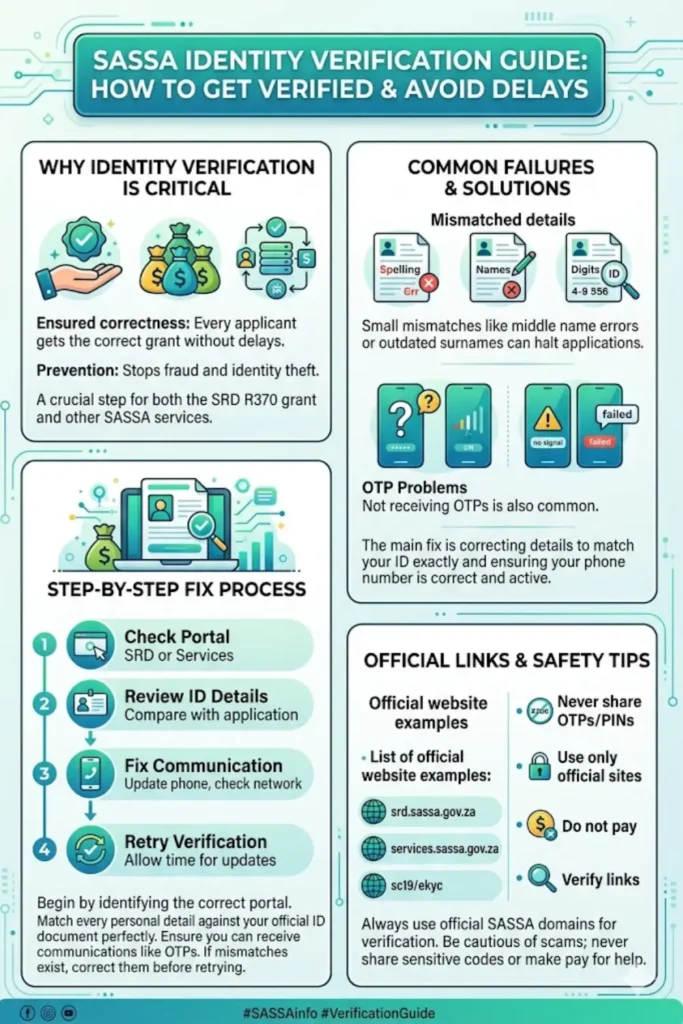 SASSA Identity Verification Fixed, eKYC Links, And Solutions to Upcoming Problems