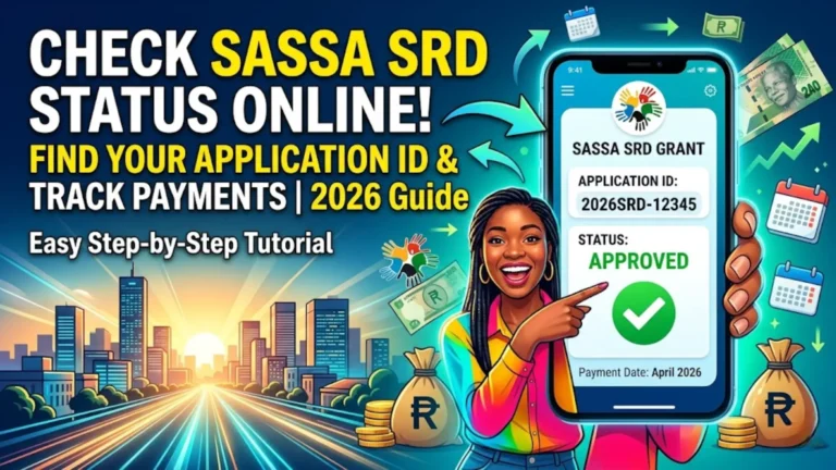 SD Sassa Gov za Application ID Check Online Step by Step