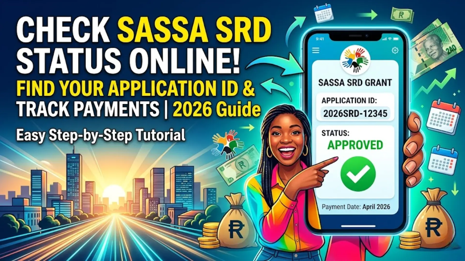 SD Sassa Gov za Application ID Check Online Step by Step