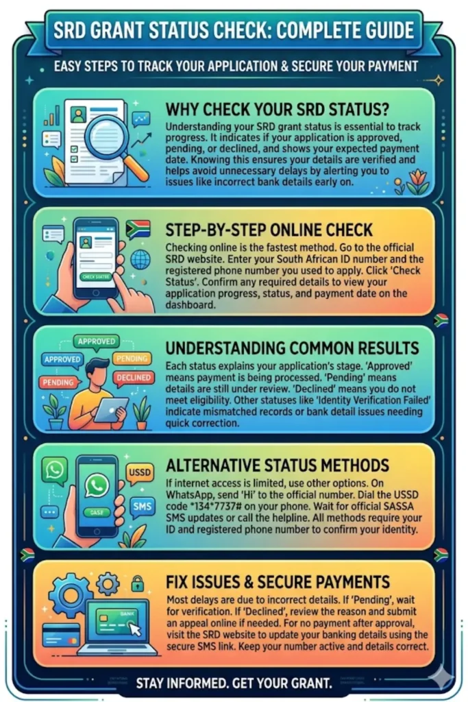 How Do I Check my SRD Grant Status Online Step by Step
