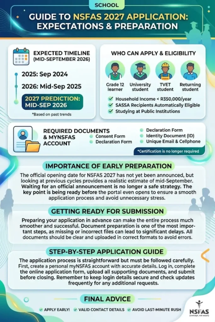 NSFAS 2027 Funding Apply Date Release Check Fully Details Step by Step 