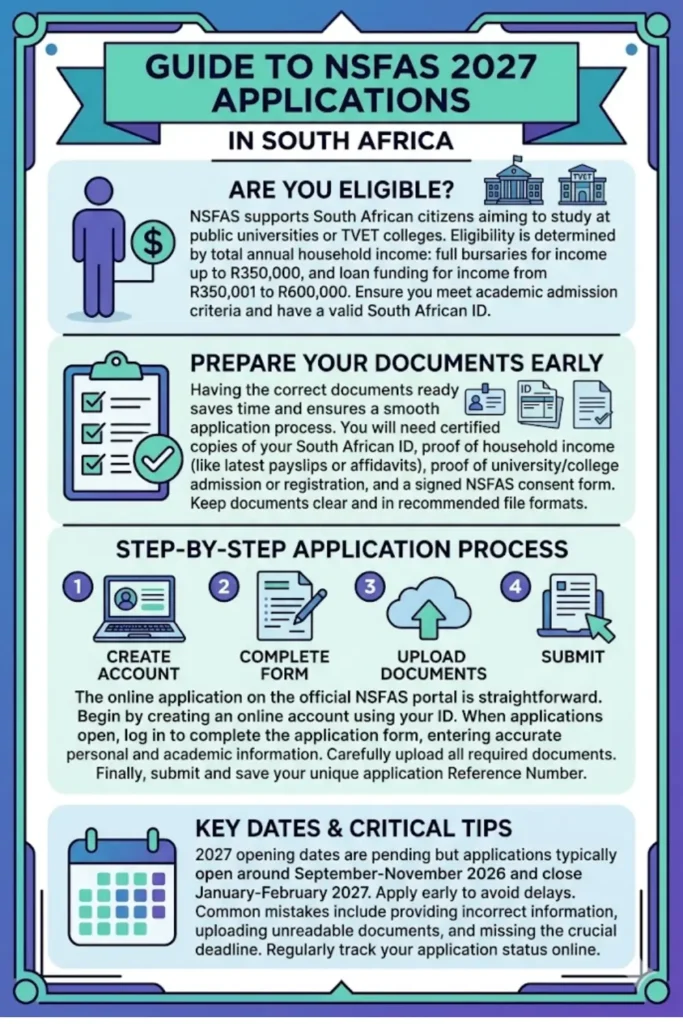 2027 Nsfas Application Opening Date How to Apply & Check Deadlines 