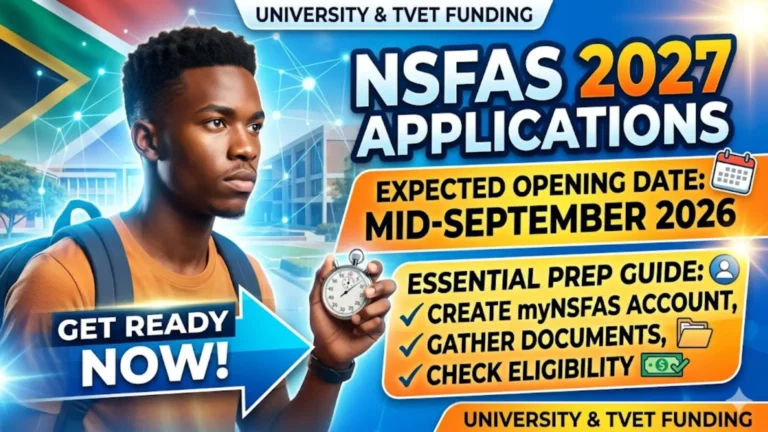 NSFAS 2027 Funding Apply Date Release Check Fully Details Step by Step