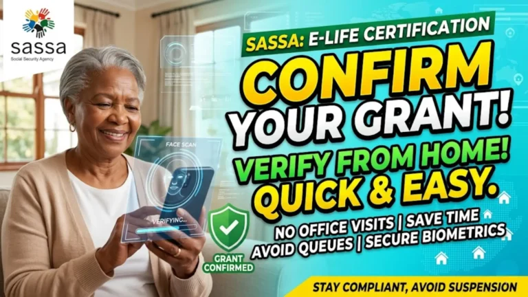 How to Check Sassa E-Life Certification Portal Online