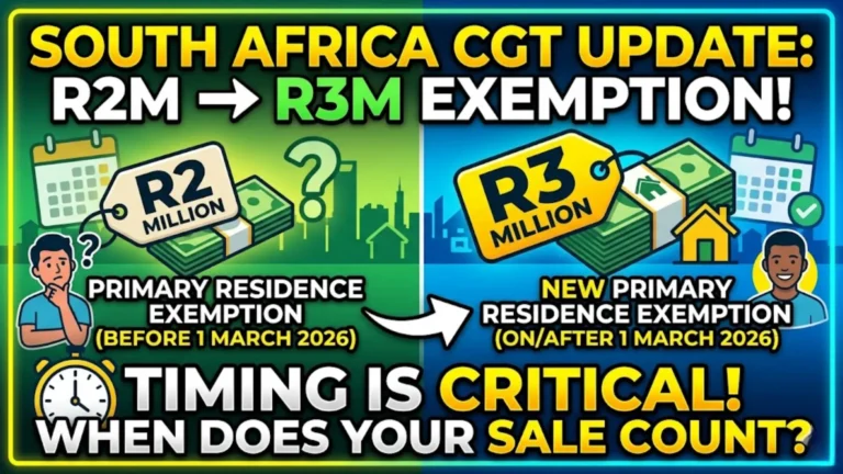 R3 Million Primary Residence Exclusion Check Practical Impact on Sellers