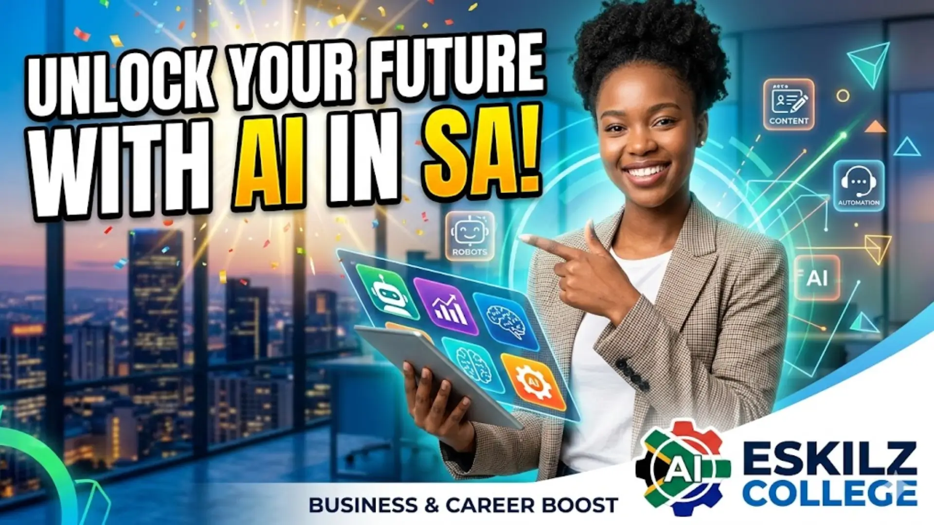 Eskilz College AI Training for Business in South Africa Good News For Students