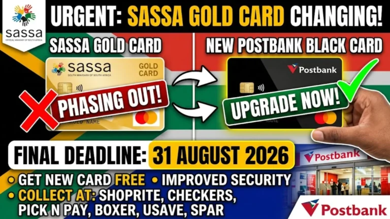 SASSA Gold Cards are being Phased Out Check How to Find Help