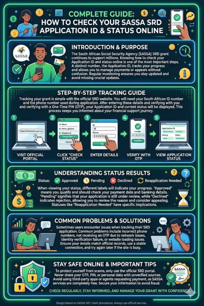 SD Sassa Gov za Application ID Check Online Step by Step 