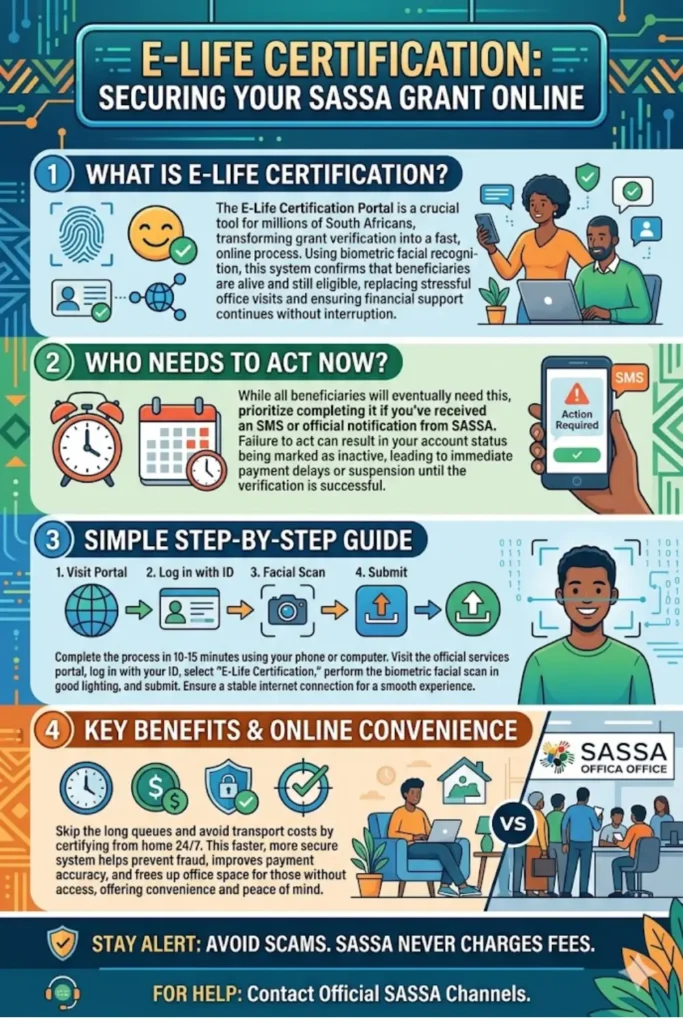 E Life Certification Self Service Portal South Africa 
