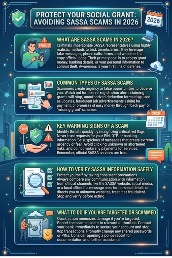 How to Check SASSA Scams 2026 Details Who is Affected