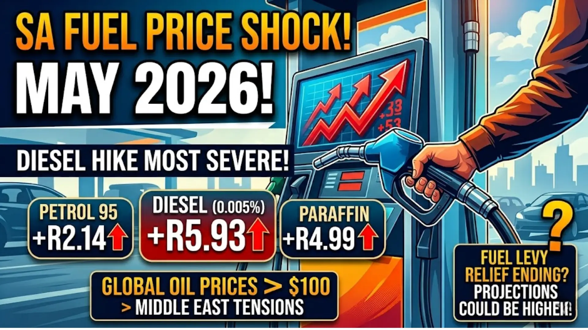 May 2026 Fuel Price Forecast South Africa Full Details