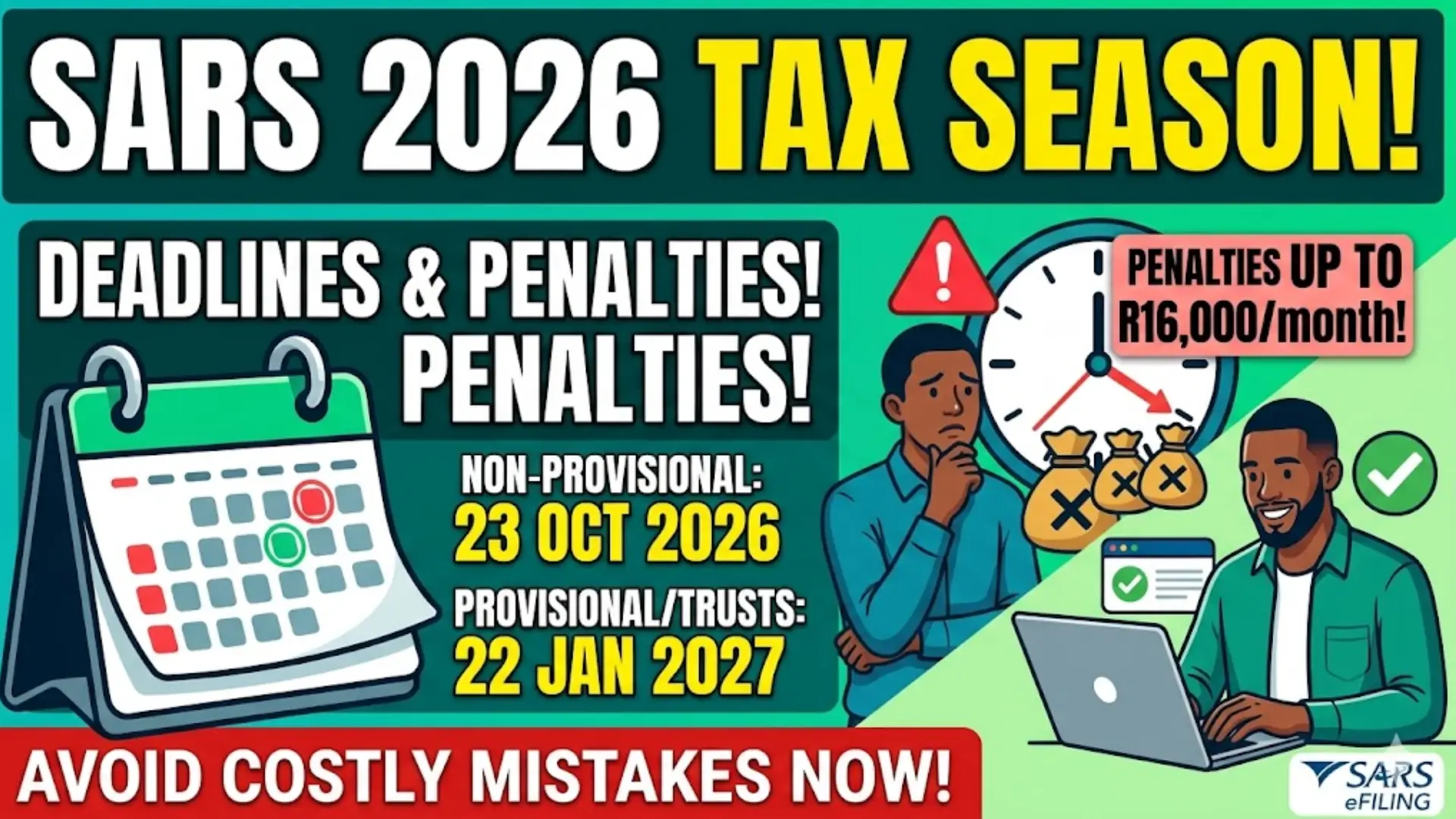 How to Check Sars 2026 Tax Fling Deadlines