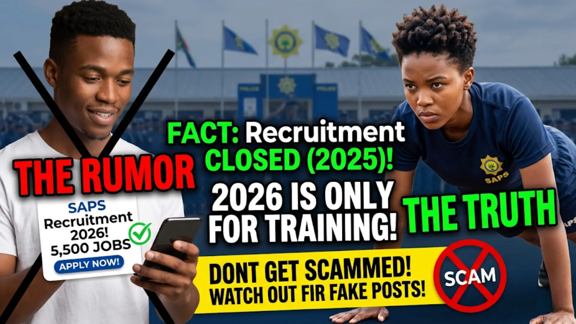 South African Police Service 5,500 Police Trainees in 2026 Decision to qualify people