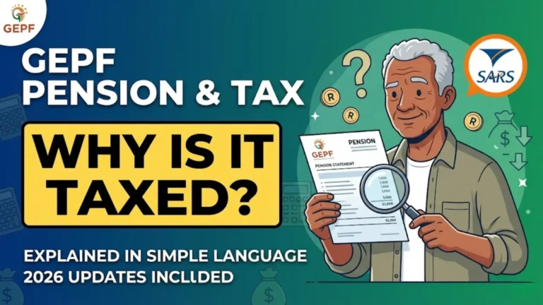 Government Employees Pension Fund Check Payments Taxed South Africa