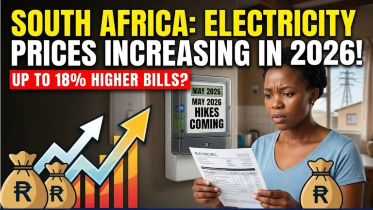 South Africa Electricity Price Hikes May 2026