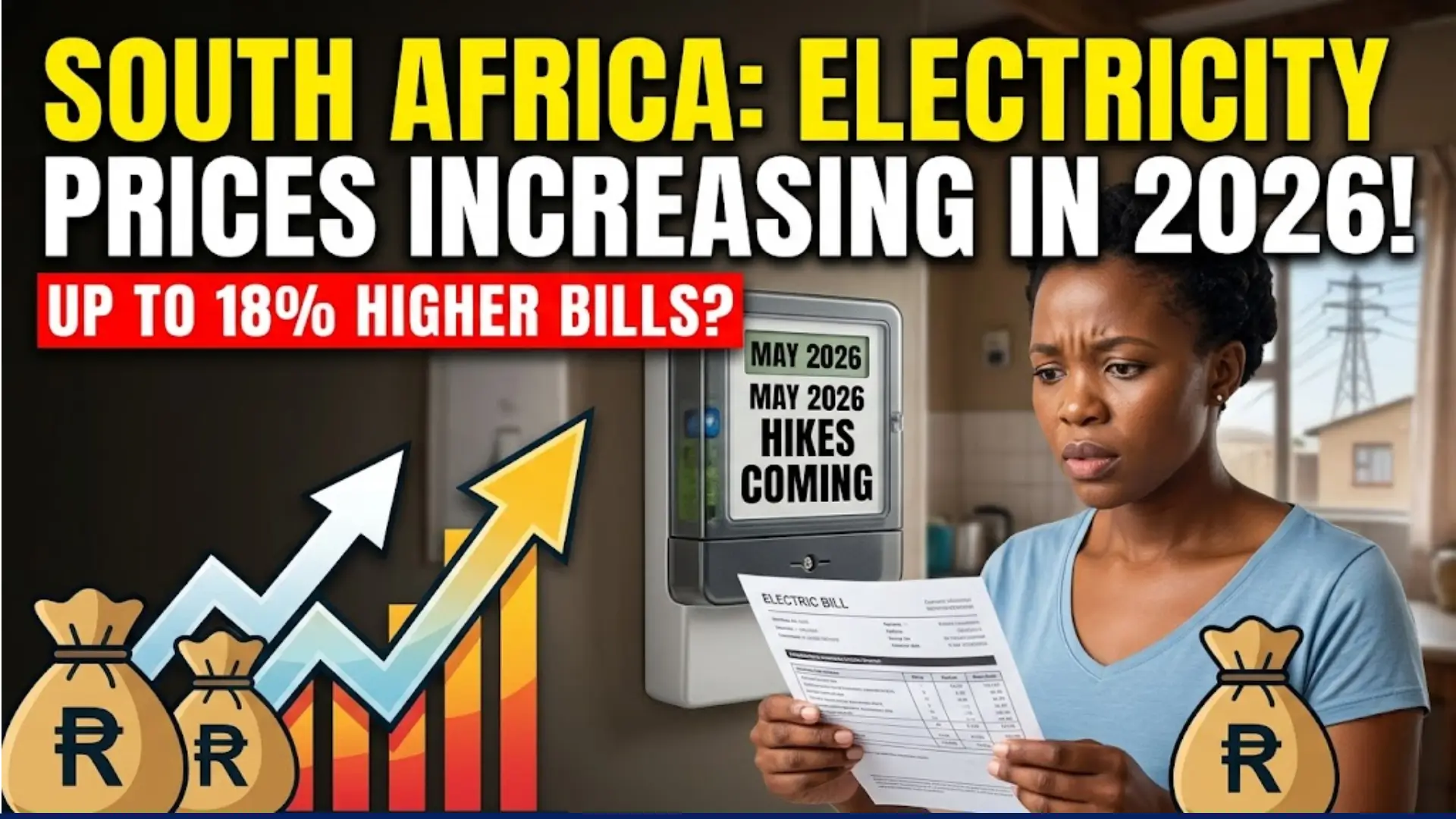 South Africa Electricity Price Hikes May 2026