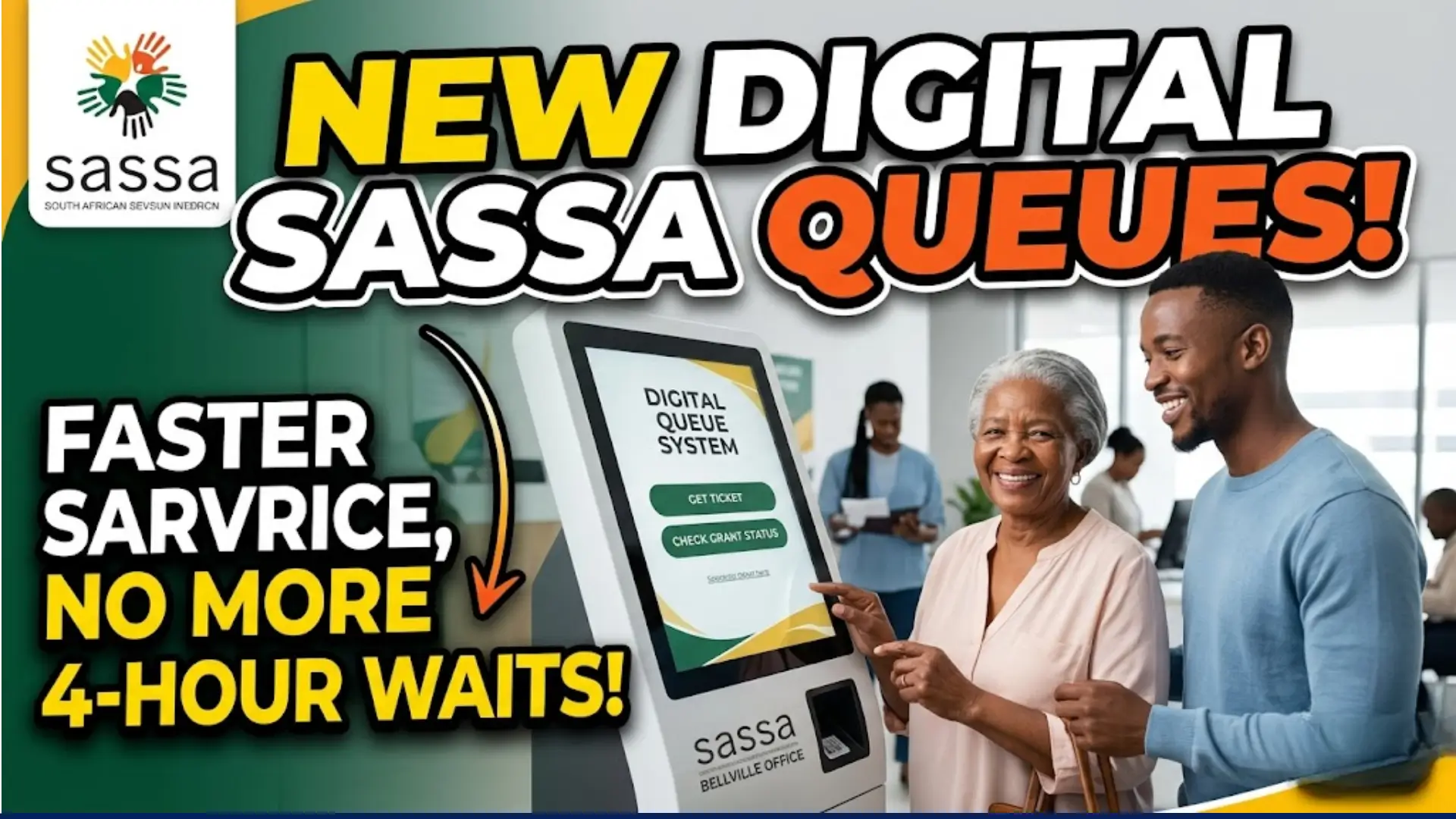 Sassa Digital Queue System Bellville at the Centre of the Rollout