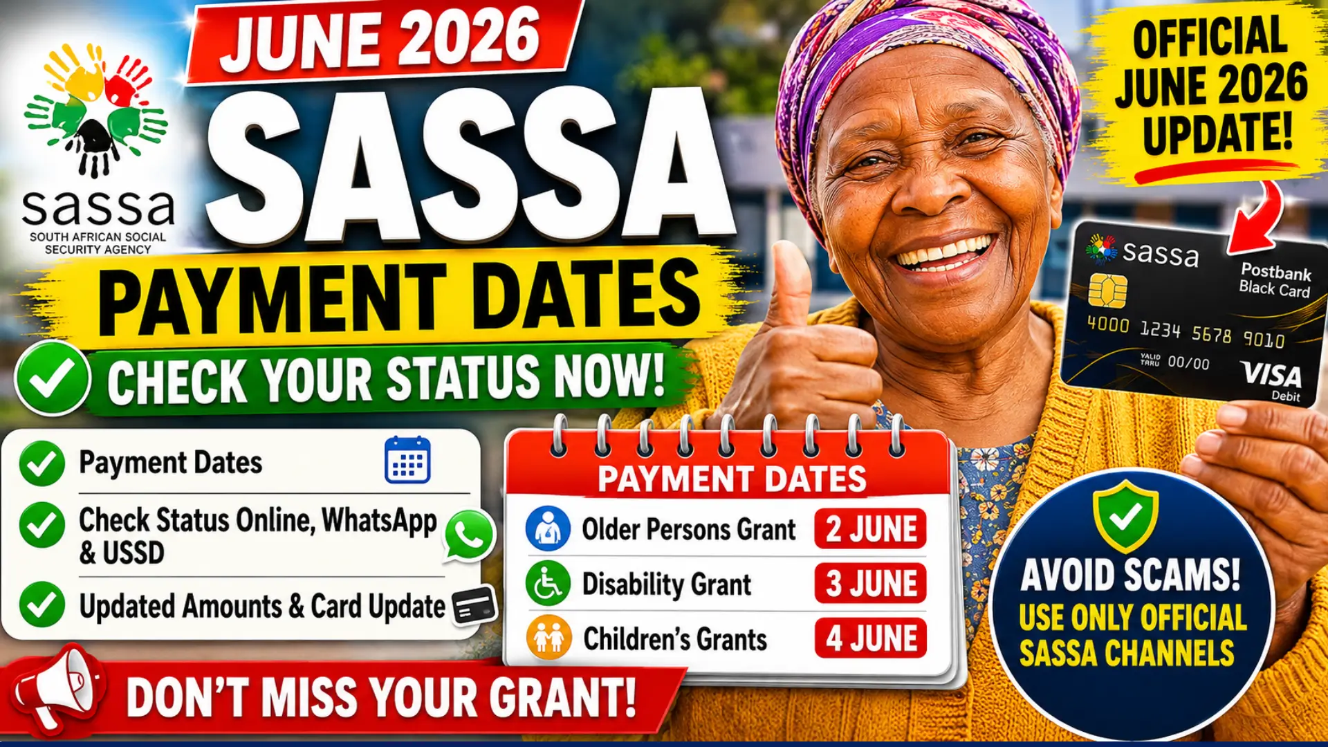 How to Check Sassa June 2026 Payment Schedule Step by Step