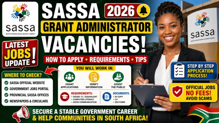 How to Check SASSA Grant Administrator Vacancies 2026