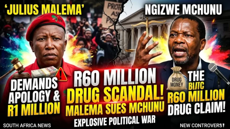 Eff Malema Defamation Claim Mchunu Check R1 Million Apology
