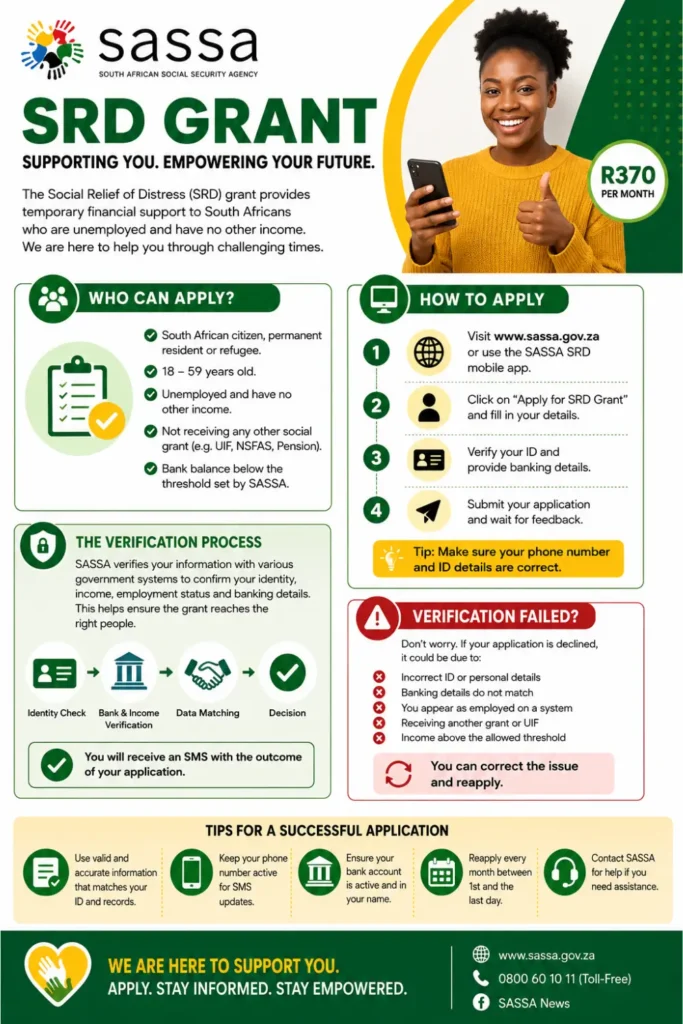 SRD Sassa Gov Za SC19 Application & Check New Important Notes 