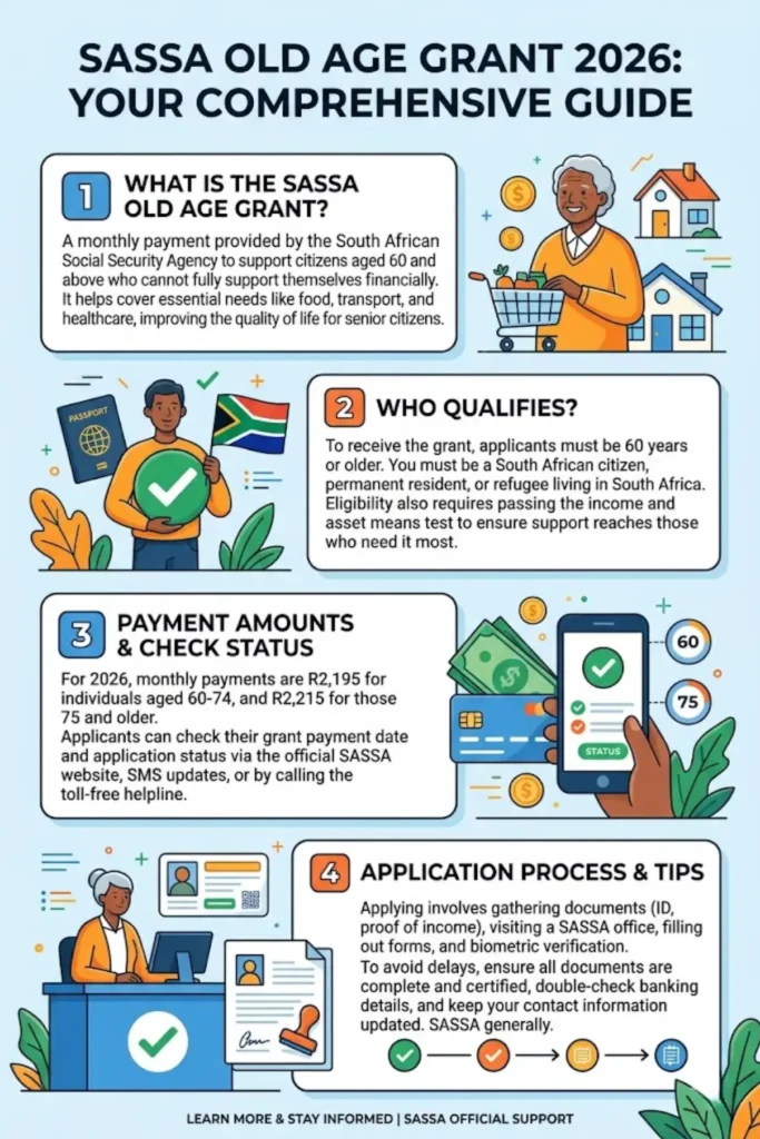 SASSA Old Age Grant 2026 How to Apply & Check Payment Date Step by Step 