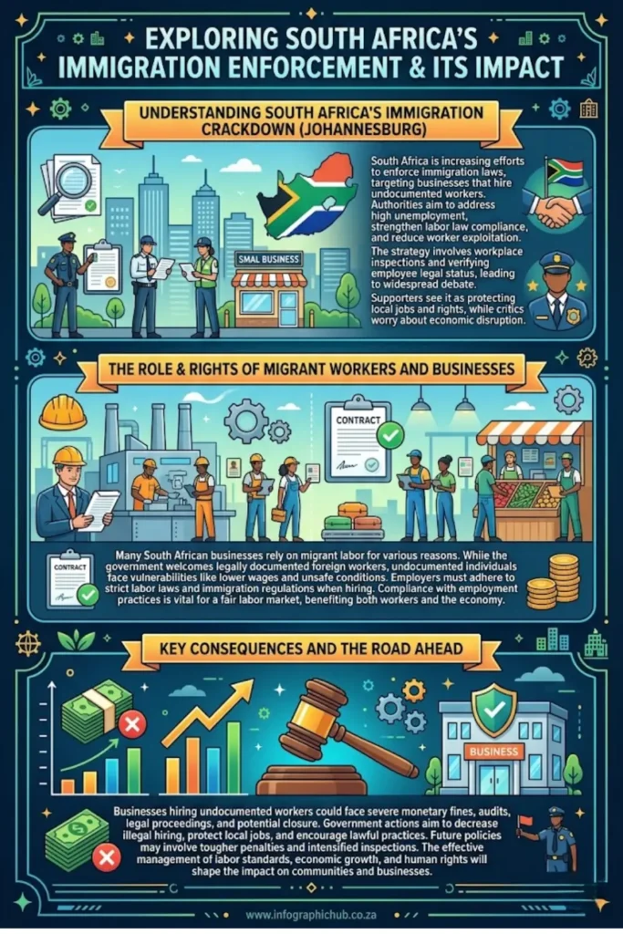 South Africa Immigration Crackdown Johannesburg | Full Details Step by Step
