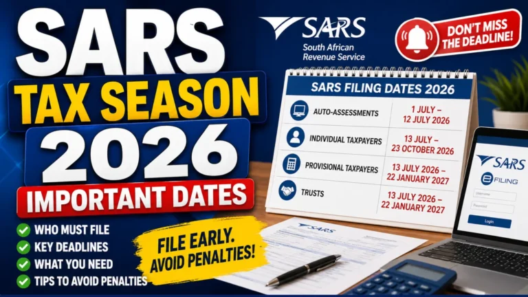 Sars Tax Season 2026 Payment Dates Check Online Via Easy Mathod