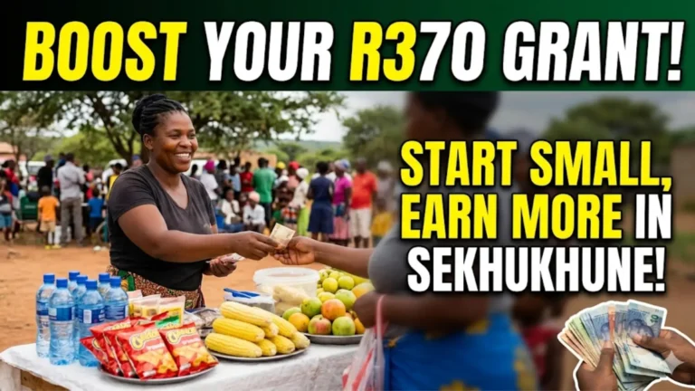 Breaking News: SASSA SRD Beneficiaries Small Business Opportunities in Sekhukhune