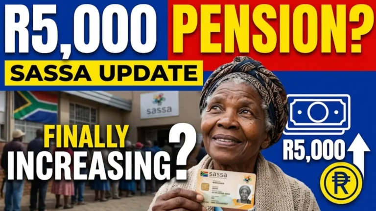 R5000 SASSA Pension Proposal Brings Elderly Financial Struggles Into Focus