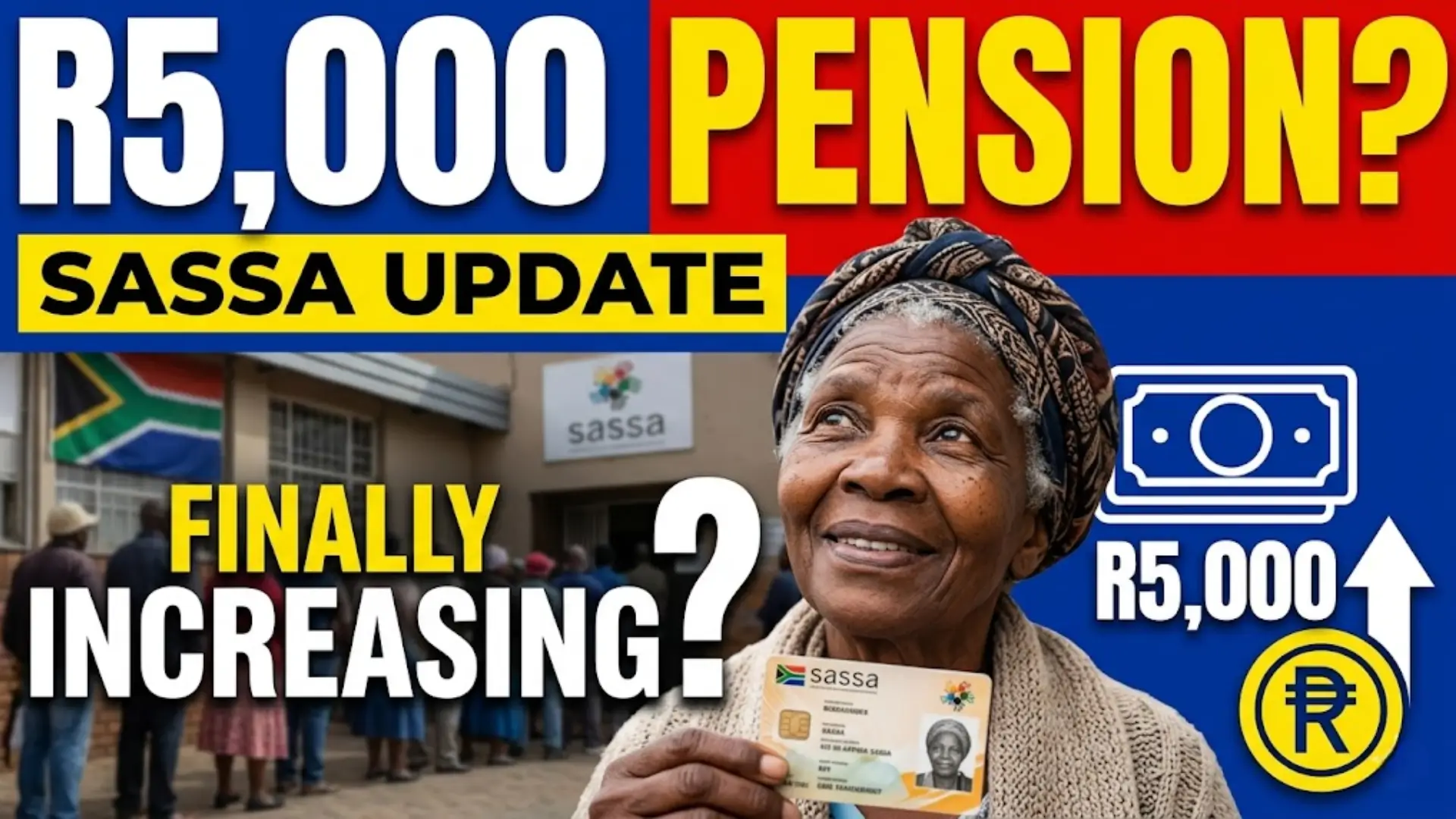 R5000 SASSA Pension Proposal Brings Elderly Financial Struggles Into Focus