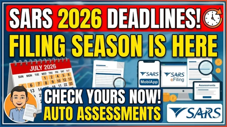 How to Check Sars 2026 Return Submission Deadlines