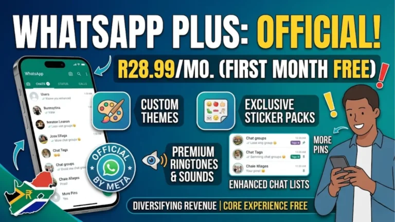 Whatsapp Plus Subscription South Africa & Check Another Details