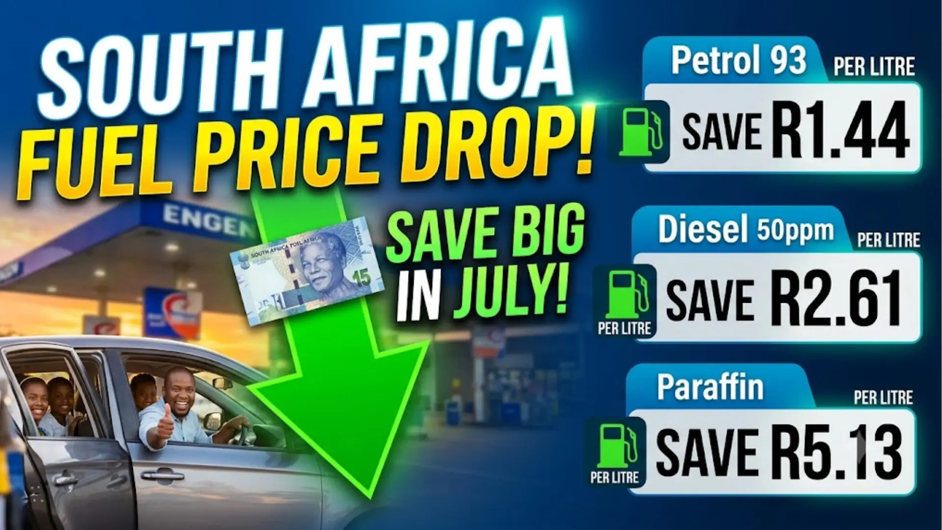How to Check July Fuel Price Drop South Africa 2026