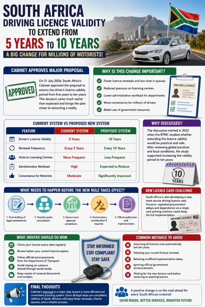 Driving Licence Owners in South Africa Have More Good News to Celebrate