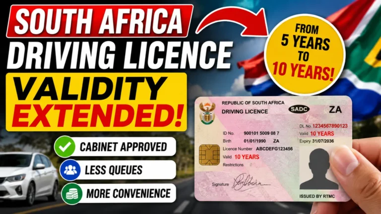 Driving Licence Owners in South Africa Have More Good News to Celebrate