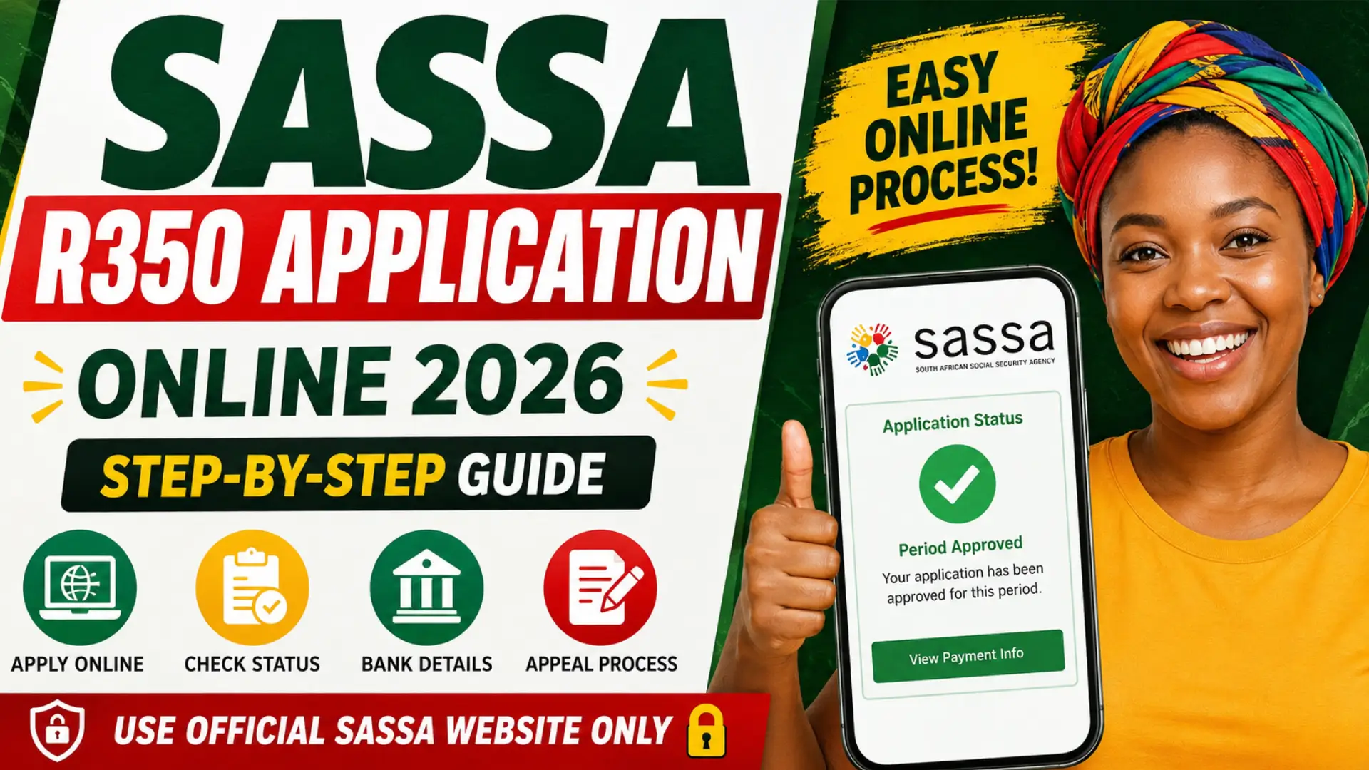 How to Apply for SASSA R350 Online 2026