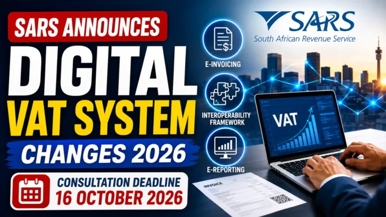 SARS Digital VAT System Changes in 2026: What Taxpayers and Businesses Need to Know