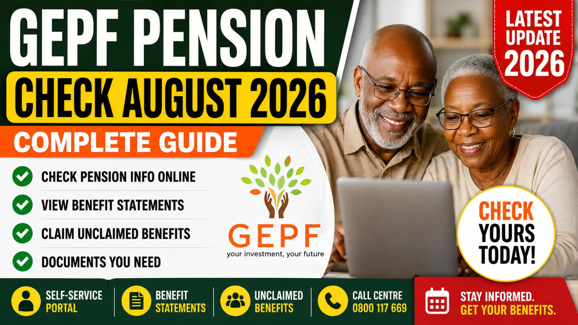 How to Check Government Employees Pension Fund August 2026