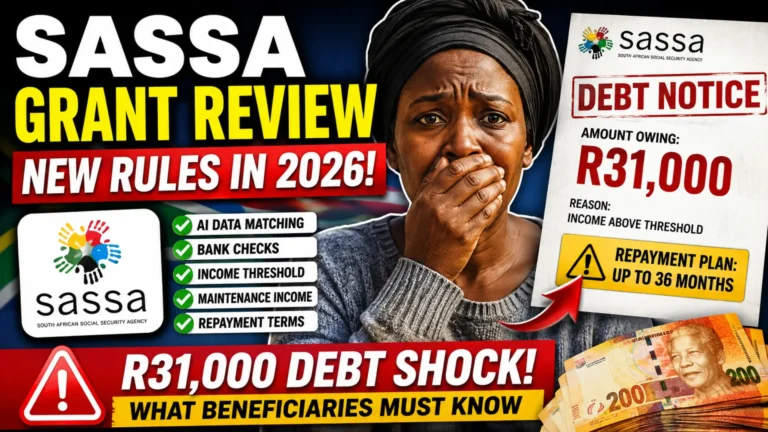 SASSA Grant Review AI Data Matching & Repayment Terms: What Beneficiaries Need to Know in 2026