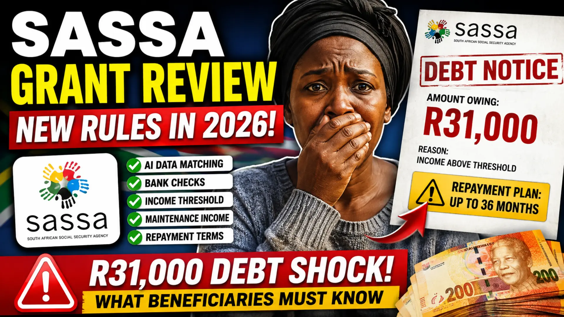 SASSA Grant Review AI Data Matching & Repayment Terms: What Beneficiaries Need to Know in 2026