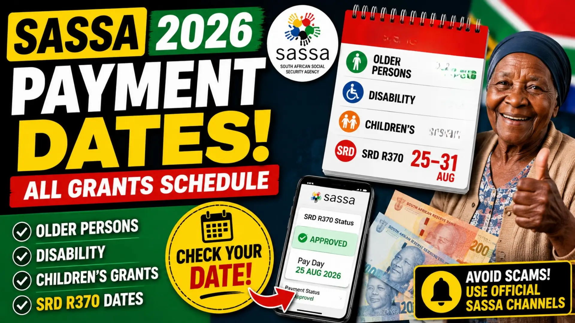 How to Check SASSA Distribution Grant Dates 2026